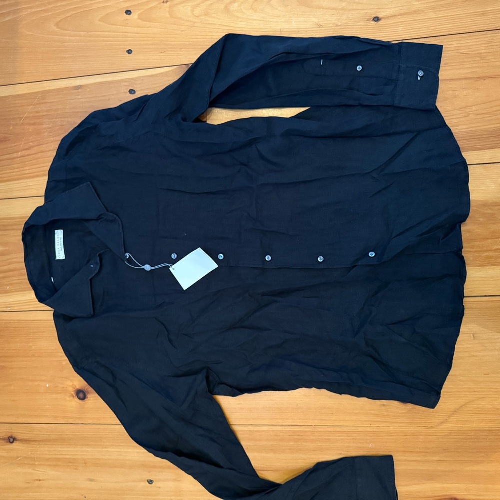 Men's Black Dress Shirt